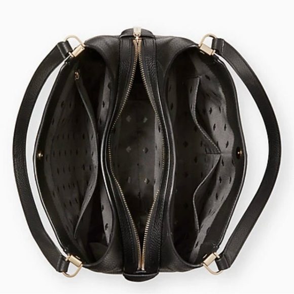 KATE SPADE NEW YORK LEILA LEATHER MEDIUM TOTE SHOULDER BAG - Picture 6 of 6